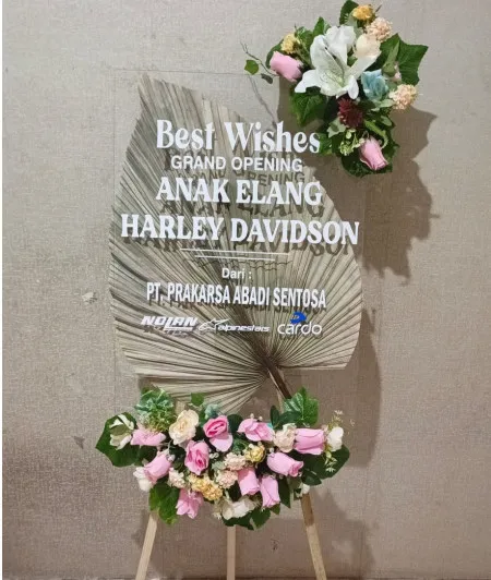 Papan Akrilik Ucapan Grand Opening Buton Utara